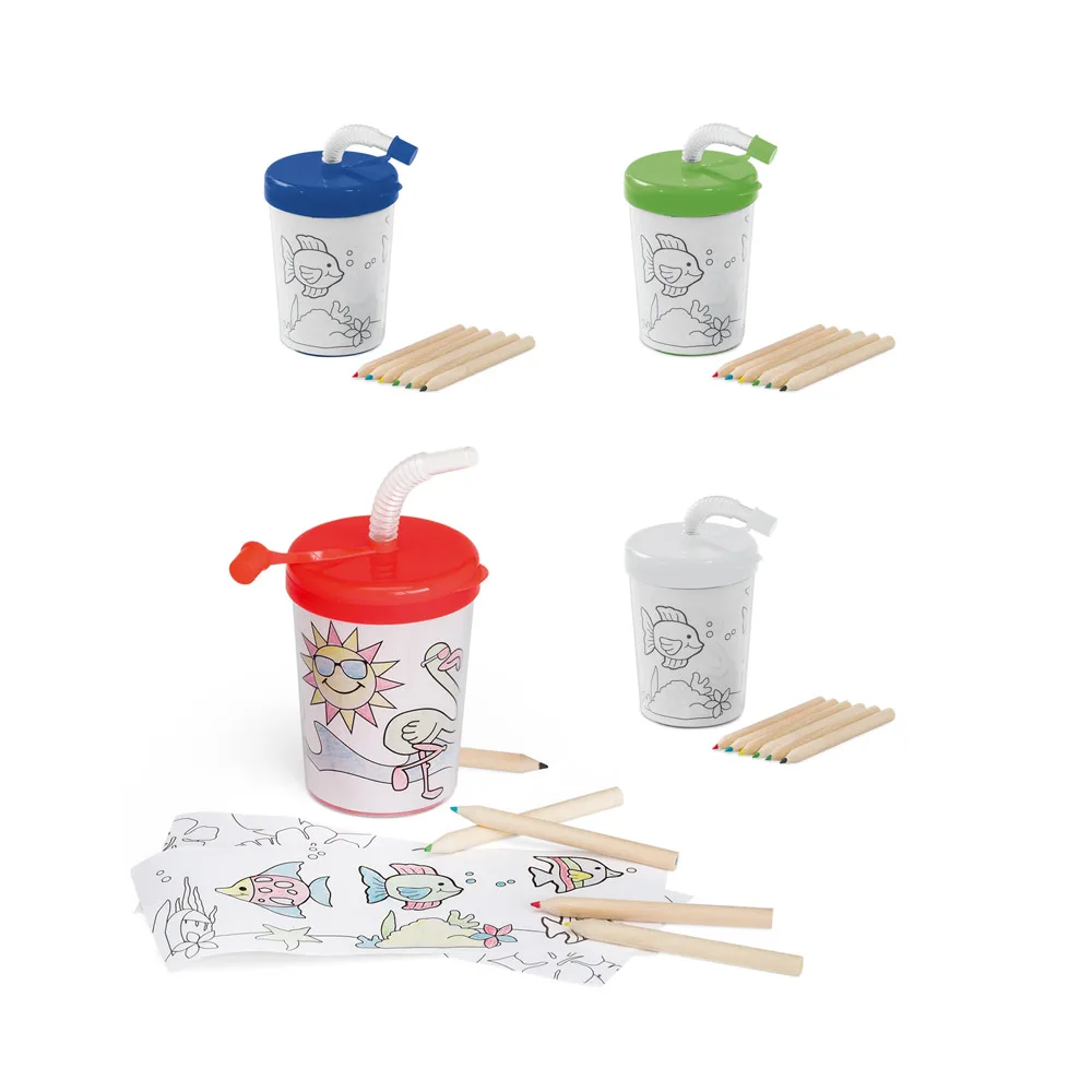 Giraffe. Copo de Viagem Para Crianças em Pp e Ps 200 Ml