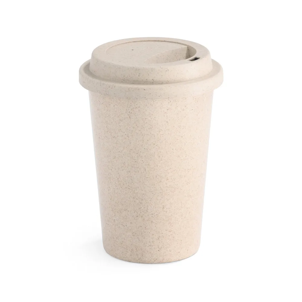 Tisana. Copo Para Viagem em Fibra de Bambu (60%) e Pp (40%) (450 Ml) - alternativa