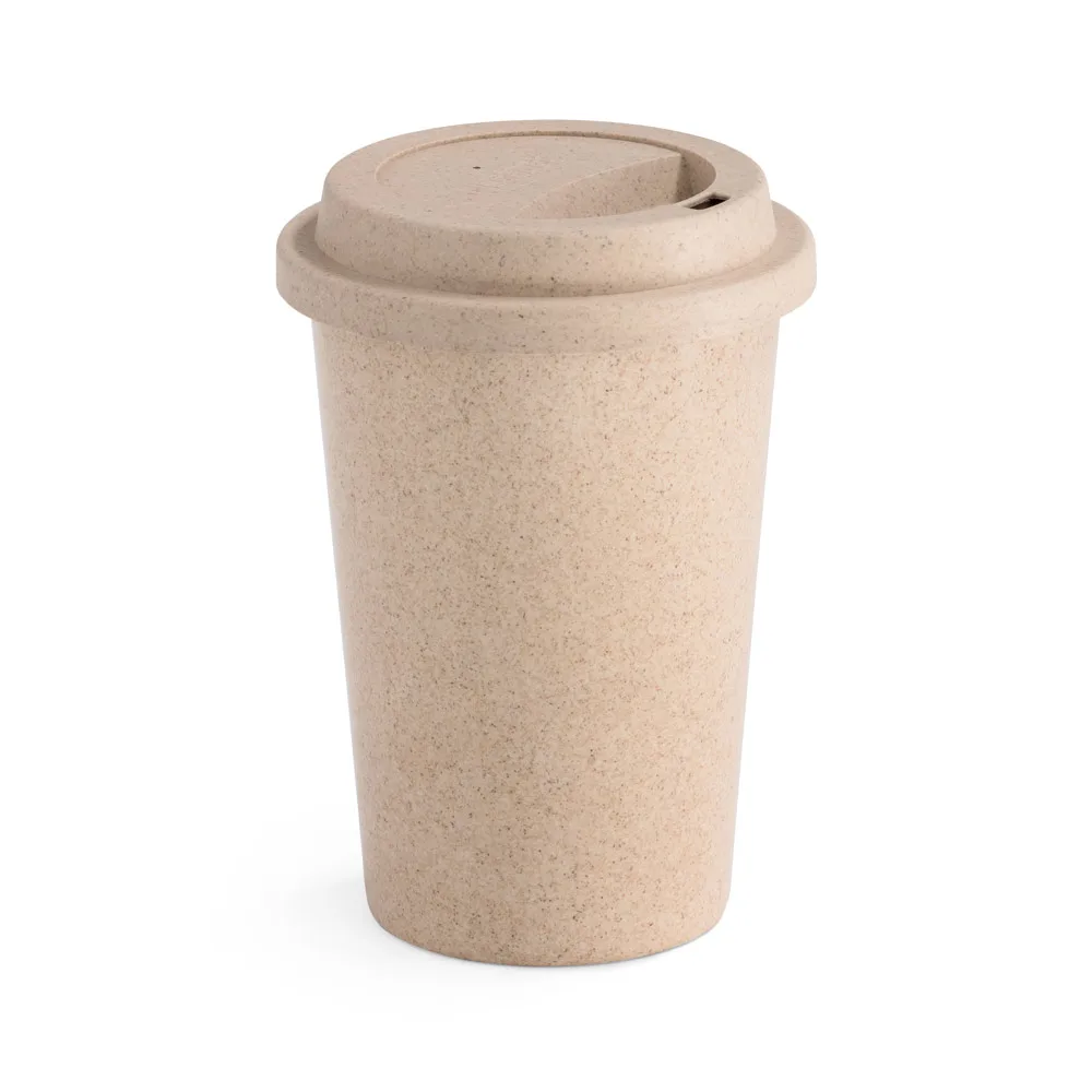 Tisana. Copo Para Viagem em Fibra de Bambu (60%) e Pp (40%) (450 Ml)