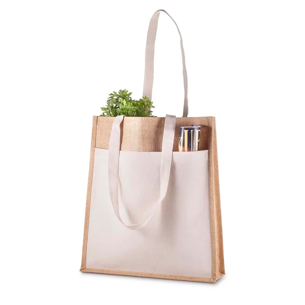 Sacola em Juta 360g/m² (41x35x10cm) - alternativa