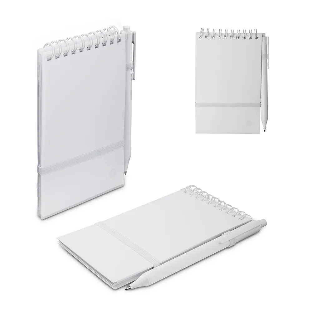 Mini Caderno A6 Capa em Pp Com Caneta