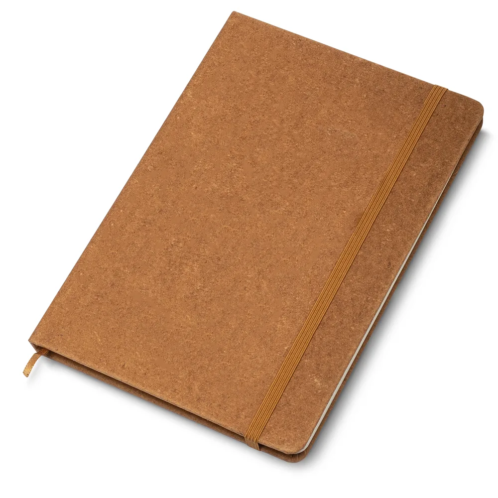 Kit Escritório A5 Capa em Couro Reciclado e Caneta Metalica - alternativa